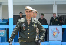 Valenciano assume comando de companhia do Exército em São Paulo